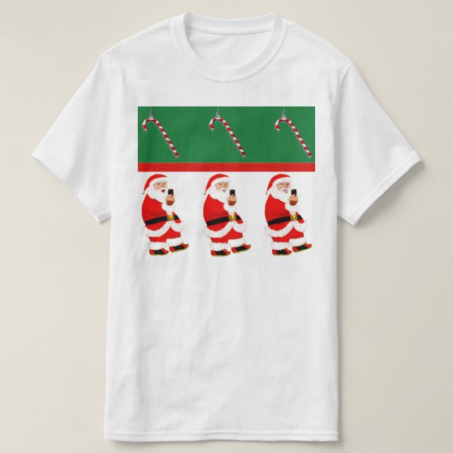 Camiseta Natal Divertido (Frente do Design)