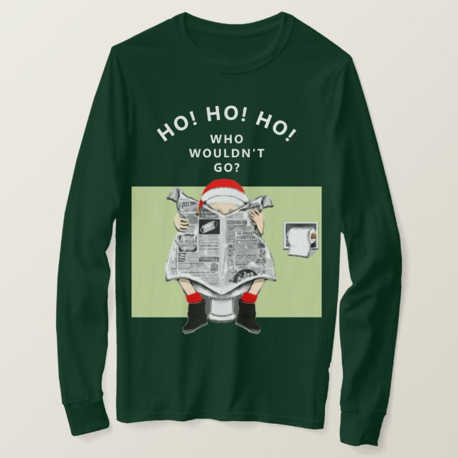 Camiseta Natal Divertido (Frente do Design)