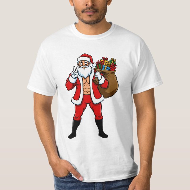 Camiseta Natal Divertido (Frente)
