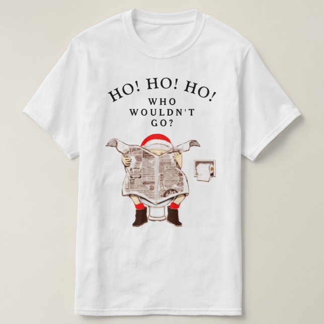 Camiseta Natal Divertido (Frente do Design)