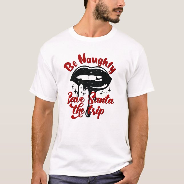 Camiseta Natal Divertido (Frente)