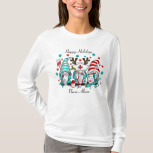 Camiseta Natal divertido da enfermeira