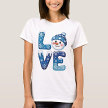 Natal divertido Homem de Neve Amor