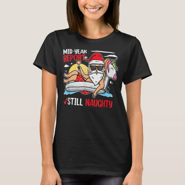 Camiseta Natal Do Ano De médio Em Julho (Frente)
