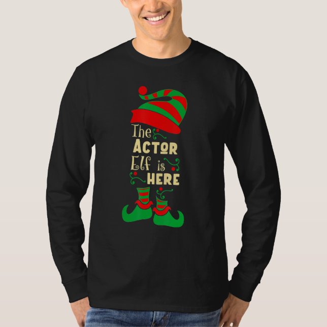 Camiseta Natal do Ator Elf Matando (Frente)