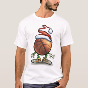 Camiseta Natal do basquetebol