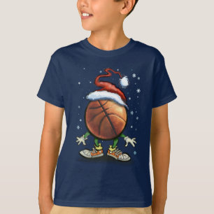 Camiseta Natal do basquetebol