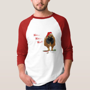 Camiseta Natal do Bloodhound
