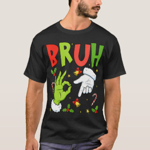 Camiseta Natal do Bruh Six Seven Meme 67 Natal do Bruh 6