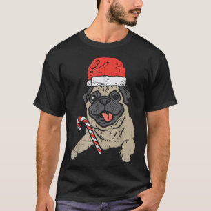 Camiseta Natal do Cachorro do Papai Noel