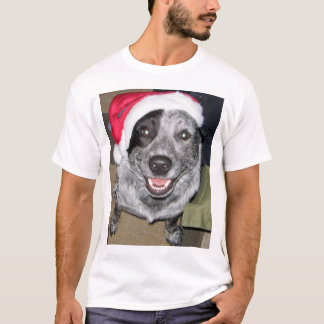 Camiseta Natal do cão do gado
