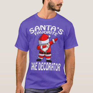 Camiseta Natal do Decorador de Bolo Favorito