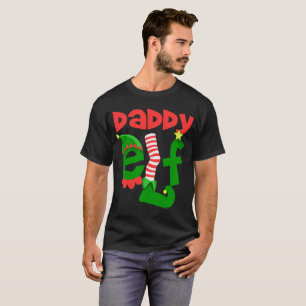 Camiseta Natal do duende do pai