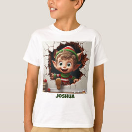 Camiseta Natal do Elf Engraçado Personalizado