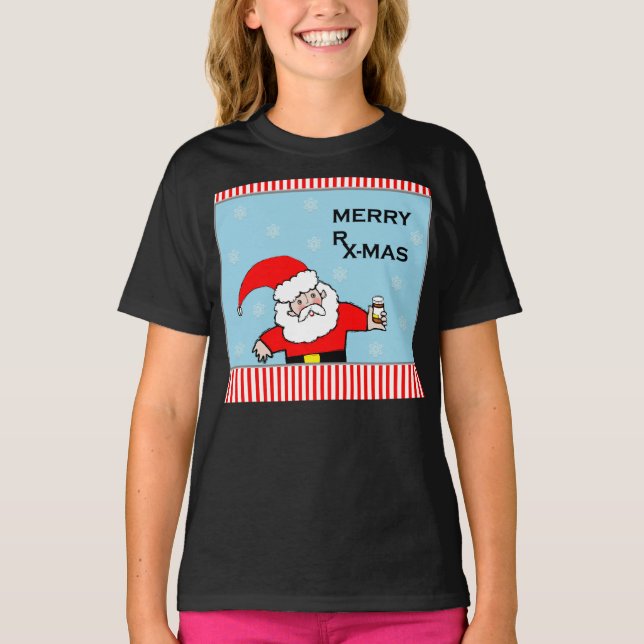 Camiseta Natal do farmacêutico (Frente)
