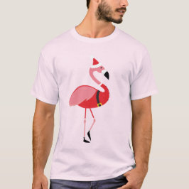 Camiseta Natal do Flamingo