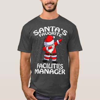 Camiseta Natal do Gerenciador de Instalações Favoritas do S