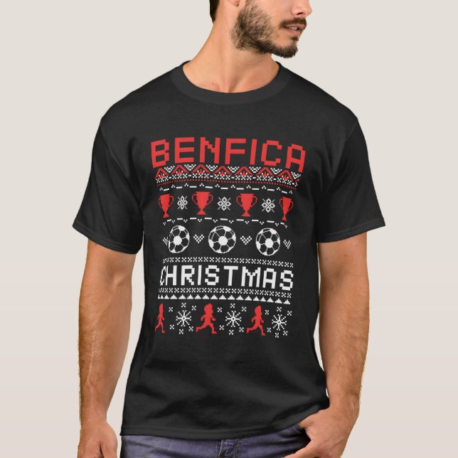 Camiseta Natal do Gift Benfica 2020 (Frente)