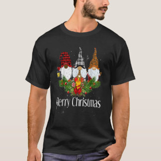 Camiseta Natal do Gnomo negro africano