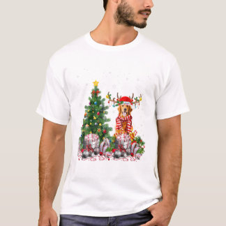 Camiseta Natal do Golden Retriever