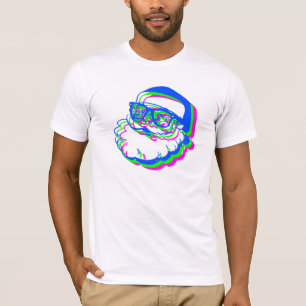Camiseta Natal do hipster