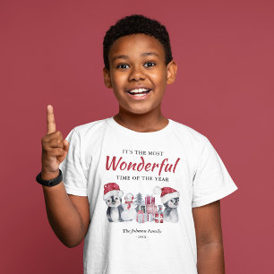Camiseta Natal do inverno Themed