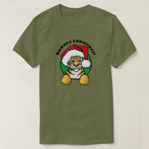 Camiseta Natal do KiniArt Tiger