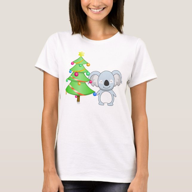 Camiseta Natal do Koala (Frente)