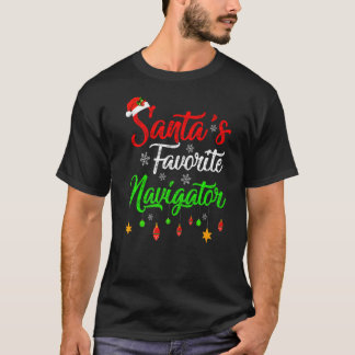 Camiseta Natal Do Navegador Favorito Dos Papais noeis Xmas
