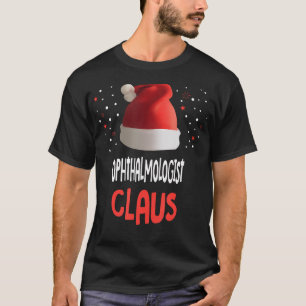 Camiseta Natal do Oftalmologista Claus Ophtalmology