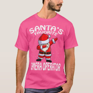 Camiseta Natal do operador de câmara favorito