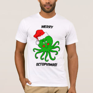 Camiseta Natal do polvo