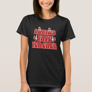 Camiseta Natal do Professor Santa Claus Fave
