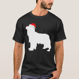 Camiseta Natal do Rei Charles Spaniel Santa Hat