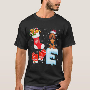 Camiseta Natal do Santa Hat empilhando o casulo inglês amer