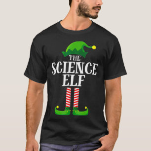 Camiseta Natal do Science Elf Matching Family Group