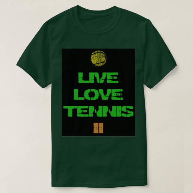Camiseta Natal do Tênis de tênis (Frente do Design)