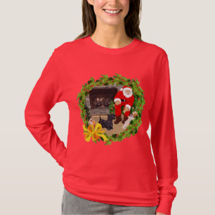 Camiseta Natal do Terrier Escocês