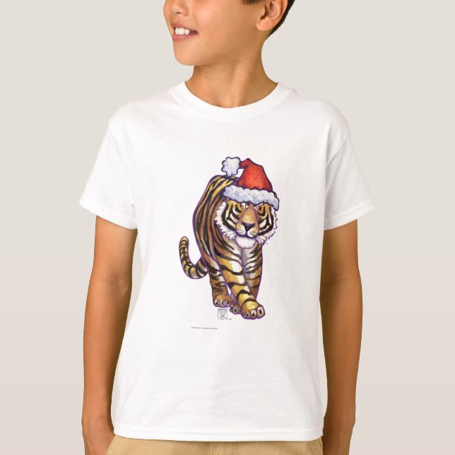 Camiseta Natal do tigre (Frente)