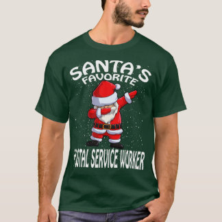 Camiseta Natal do Trabalhador do Serviço Postal Favorito Sa