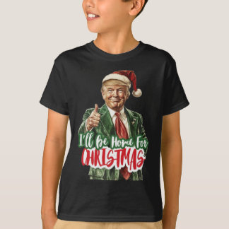 Camiseta Natal Donald Trump Presidente 2024 Dançar Funn