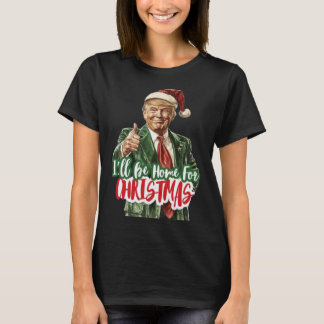 Camiseta Natal Donald Trump Presidente 2024 Dançar Funn