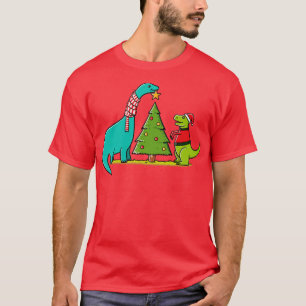 Camiseta Natal dos dinossauros
