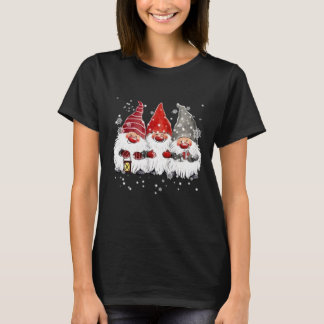 Camiseta Natal dos Gnomos do Jardim do Papai Noel