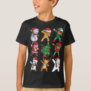 Camiseta Natal dos Papais noeis Elf Amigos