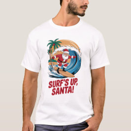Camiseta Natal dos Papais noeis surfs
