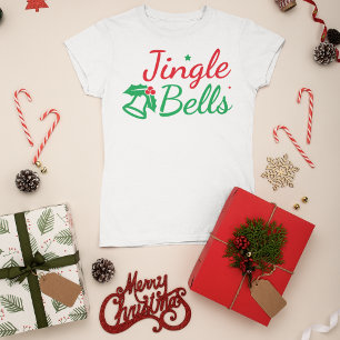Camiseta Natal dos Sinos Retro Jingle