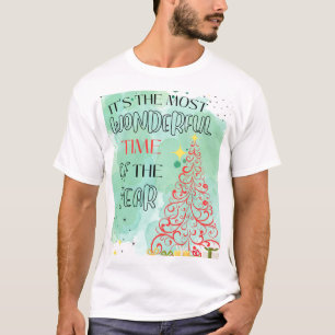 Camiseta Natal É a época mais maravilhosa do ano
