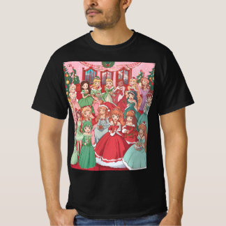 Camiseta Natal E Amigos Da feliz