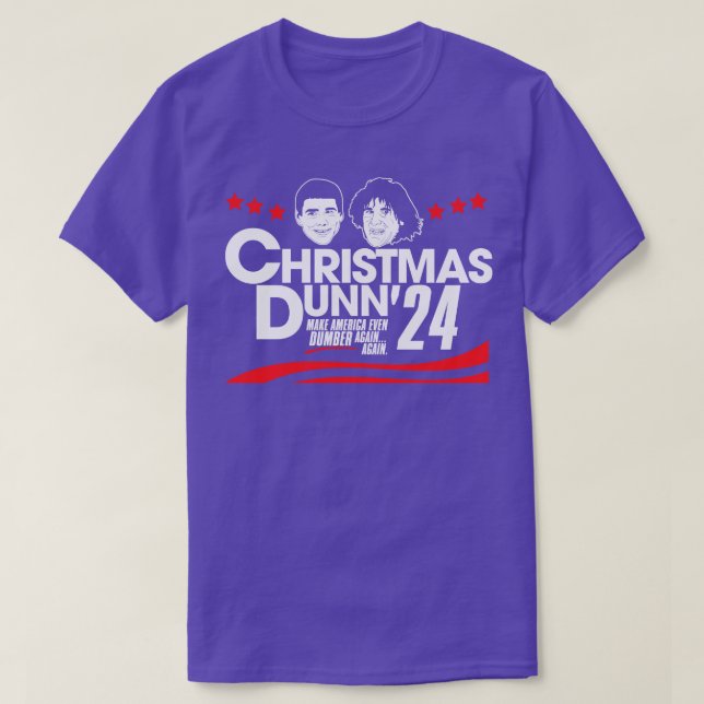 Camiseta Natal e Dunn para 2024 (Frente do Design)